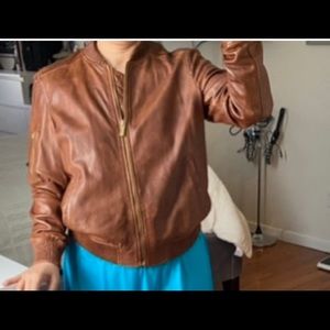 Micheal Kors leather jacket